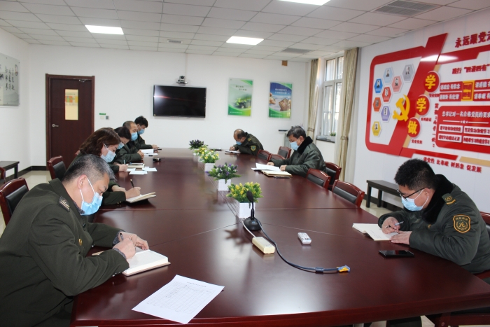 河沙镇站召开安全生产专题会，作者：杨利芳