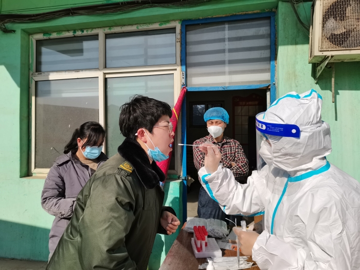 2021-1-30隆尧站完成在站职工第七次核酸检测 ，作者：曹少莉