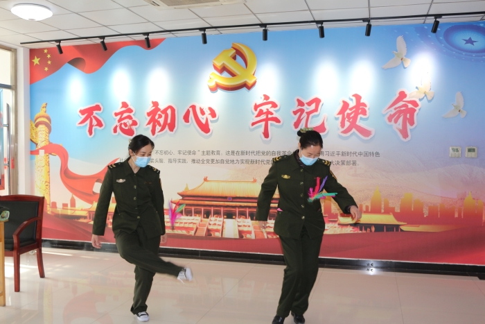2021-3-3邺城站关注女职工身心健康 举办趣味体育活动，作者：张晶玉