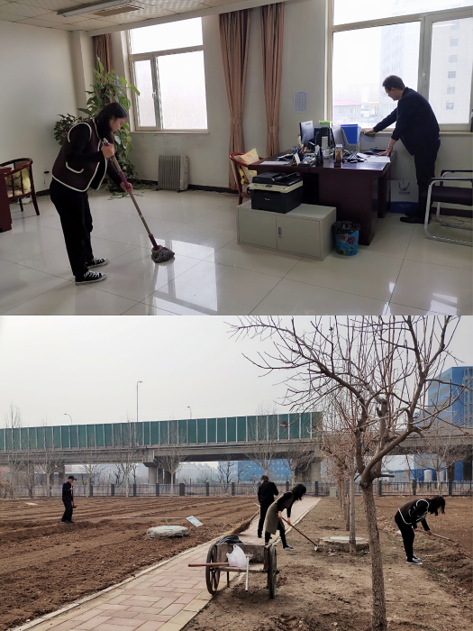 廊坊分公司经营管理中心开展春季爱国卫生运动