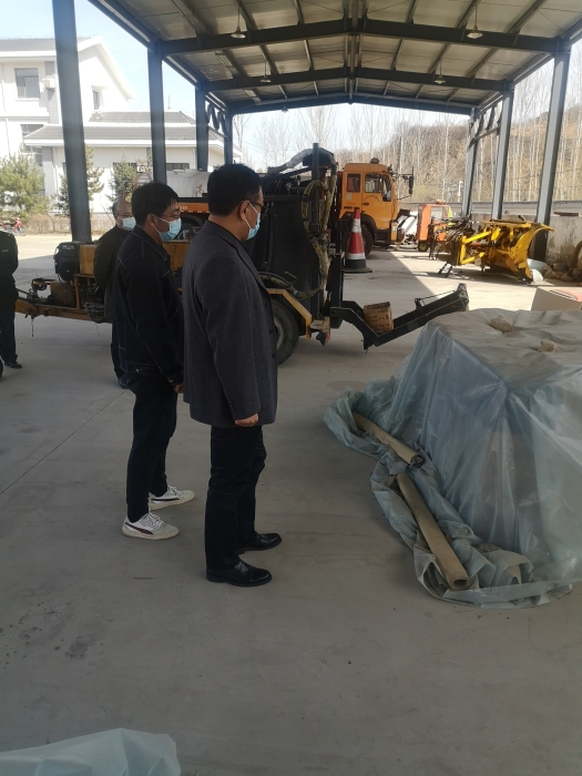 张同辉副总经理督导检查第一季度安全生产工作