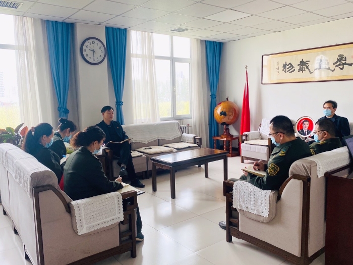 2021-4-2邯郸管理所召开清明节工作部署会，作者：张培培