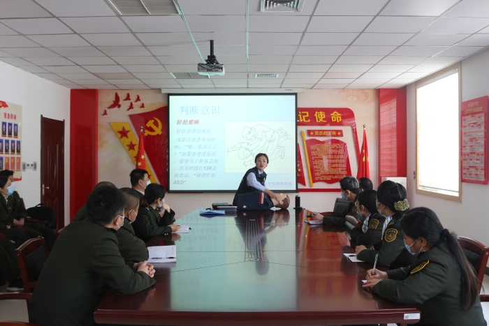 2021-4-14栾城东站开站健康知识讲座