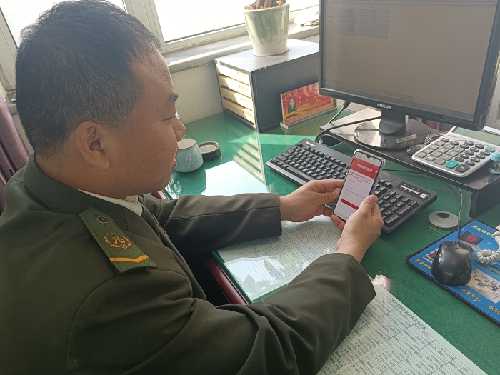 2021-4-19 柏乡站组织职工开展保密知识竞赛答题活动，拍摄：李伟