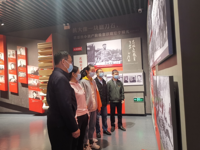 2020.4.25邢台南站参观抗大纪念馆4 作者：谷京丽