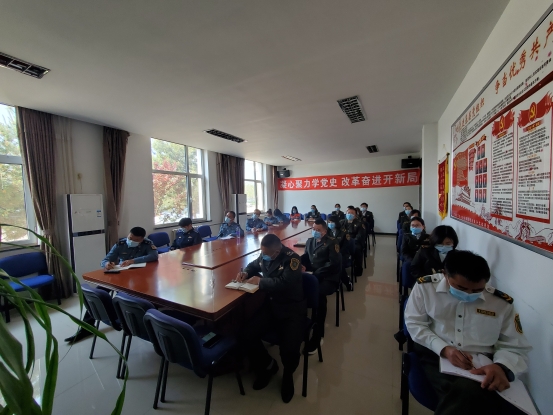 学党史 听宣讲 谋发展 谱华章——抚宁北收费站积极参加集团公司党史“宣讲小组”视频报告会2