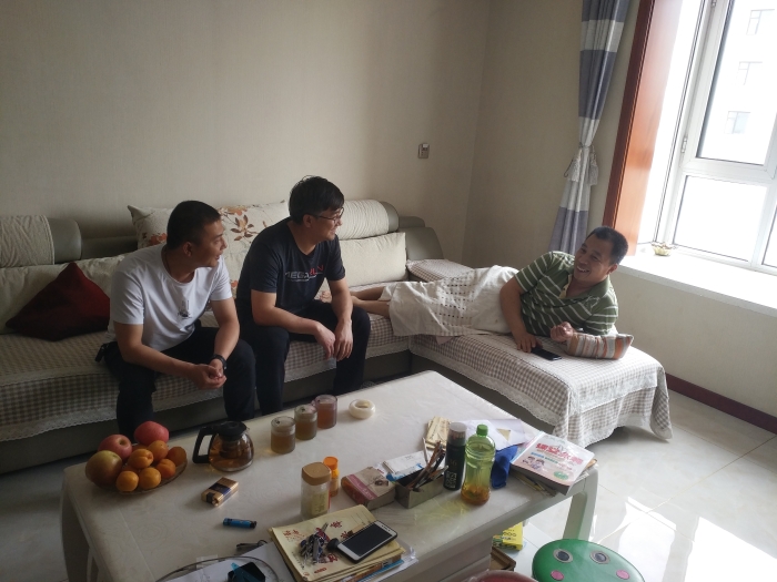 2021-5-26邺城站：慰问生病职工  点滴关怀暖人心，作者：张晶玉