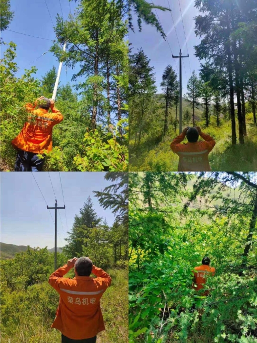 端午期间巡查电力线路