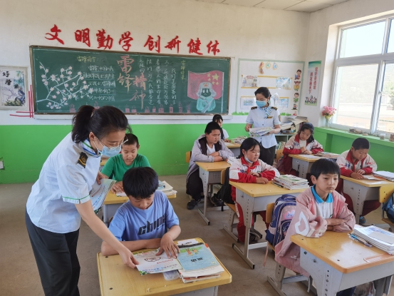 抚宁北收费站：安全宣讲进校园1