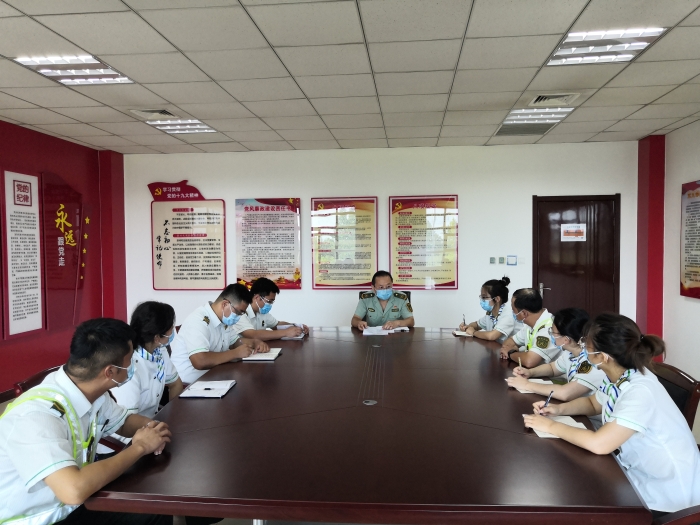 2021-8-23-邢台收费站-安排部署打击假冒鲜活农产品运输车辆骗逃通行费专项行动-邢台站 金铭 摄 2021-8-23-邢台收费站-安排部署打击假冒鲜活农产品运输车辆骗逃通行费专项行动-邢台站 金铭 摄