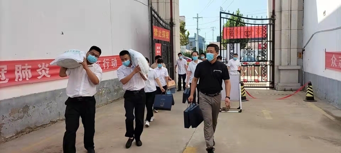 衡水湖慰问敬老院0