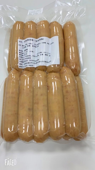 中央厨房出品纯肉烤肠