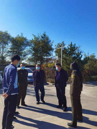 抚宁北收费站迎接分公司疫情防控检查督导工作