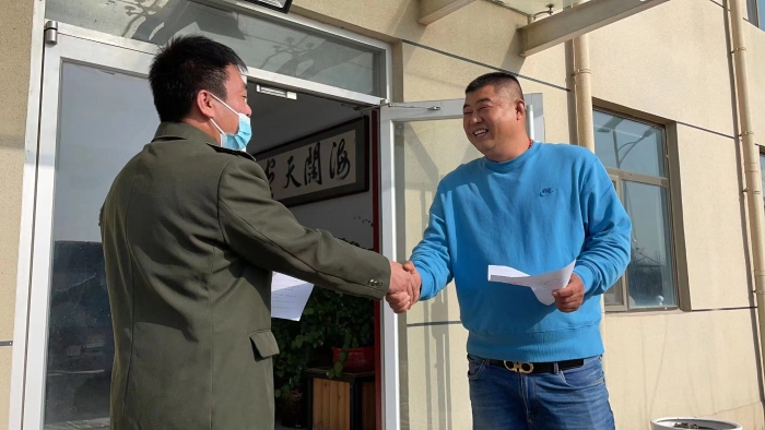 大麻森收费站积极引车上路，与鼎坤庄园达成合作协议