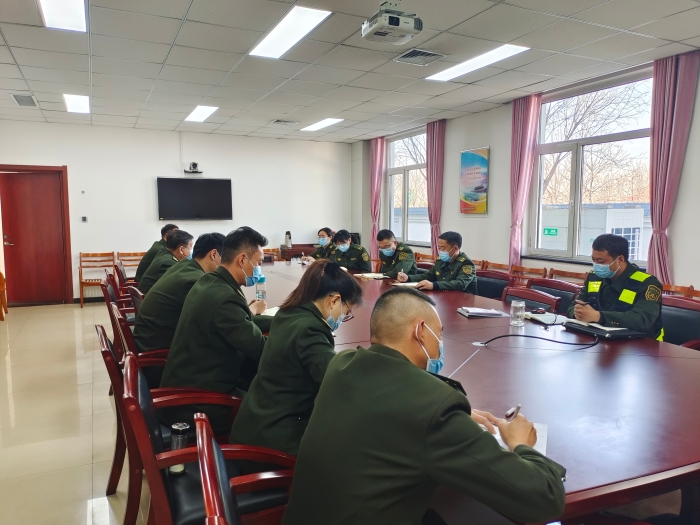 12月21日，沙河站就贯彻落实高速集团“三会”精神进行部署1 摄像：刘丽军