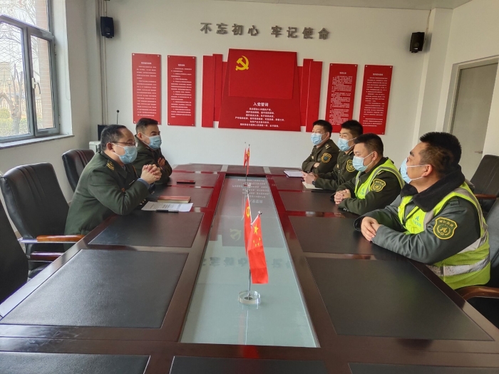 大广分公司常屯站：组织召开退伍军人座谈会