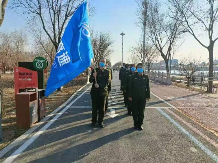 冀州南收费站组织职工开展健步走活动1 冀州南收费站组织职工开展健步走活动1