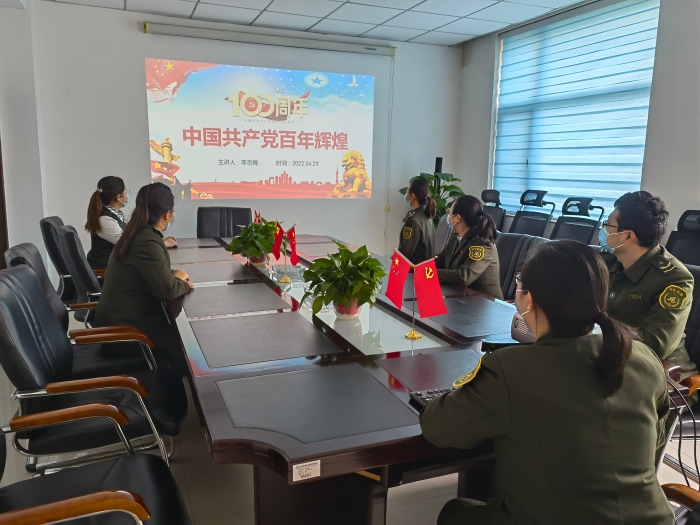大广分公司桃城收费站：积极开展五四青年节系列活动1