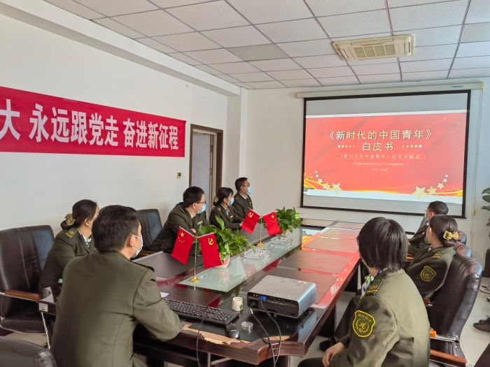 开一场宣讲，展现青年风采