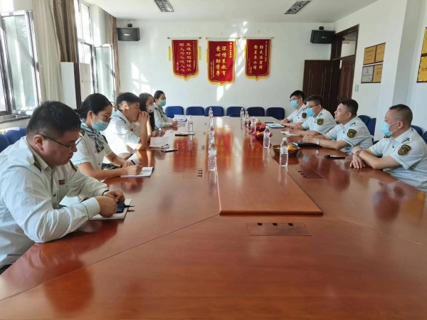 抚宁北收费站：交流促合作，全力促征收1