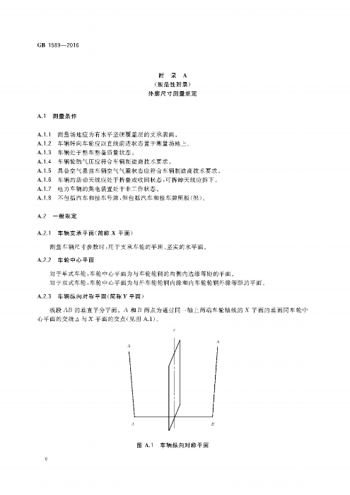 《汽车、挂车及汽车列车外廓尺寸、轴荷及质量限值》（GB1589－2016）_11