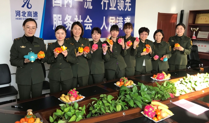 三八节花馍活动