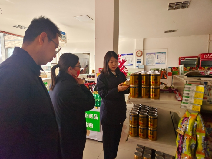 沧州东服务区食品安全检查 (2)