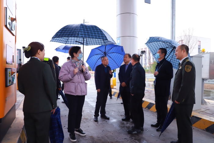 河北高速集团外部董事到石安分公司调研 (1)