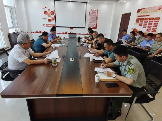 赴承德分公司参加赛区稽核治逃劳动竞赛预备会