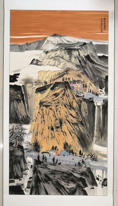 国画-关山变通途-邢汾分公司-李立云