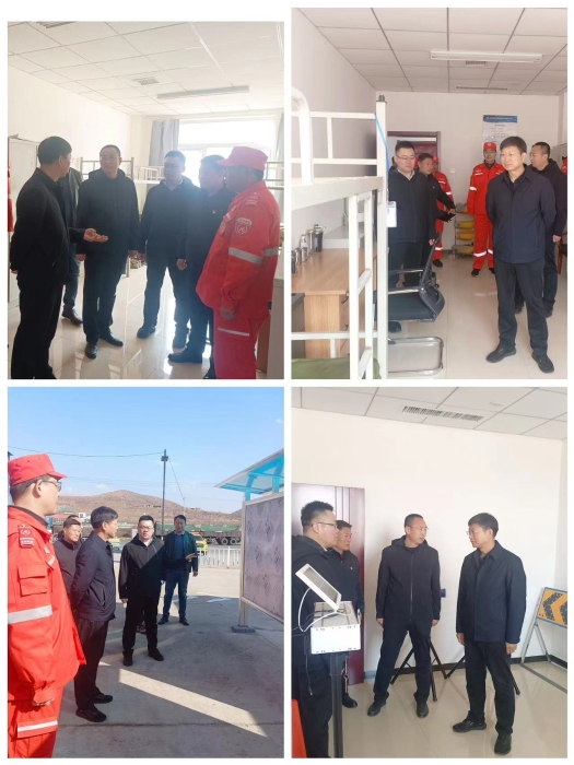 荣乌分公司党委书记总经理孙明山到徐水应急分中心狼牙山救援大队进行