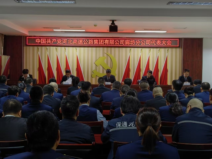 11.03廊坊分公司选举产生出席集团公司第二次党代会代表