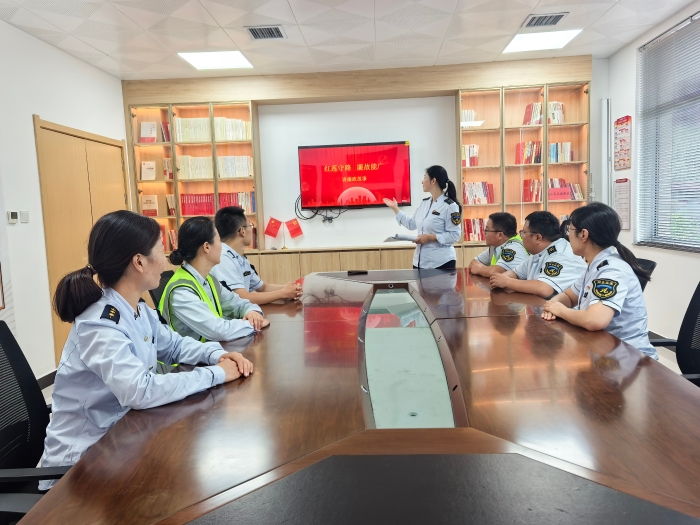邱县站讲廉政故事1