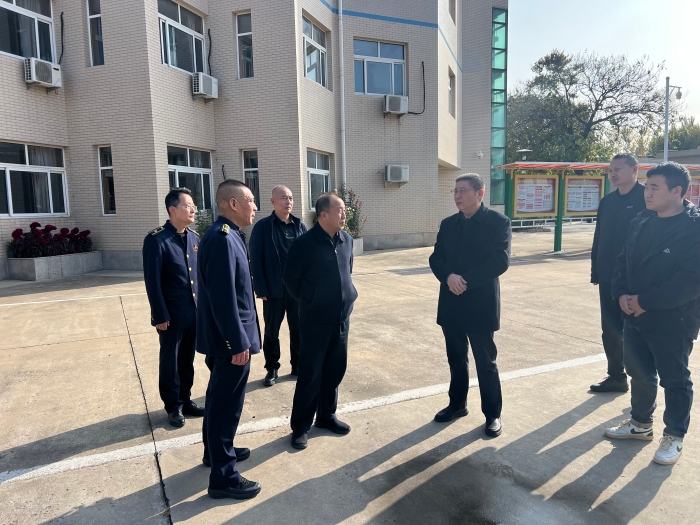 10.31卢立新到秦北站调研指导