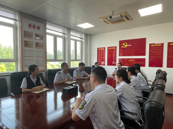 大广分公司高阳收费站：召开安全例会部署隐患排查工作